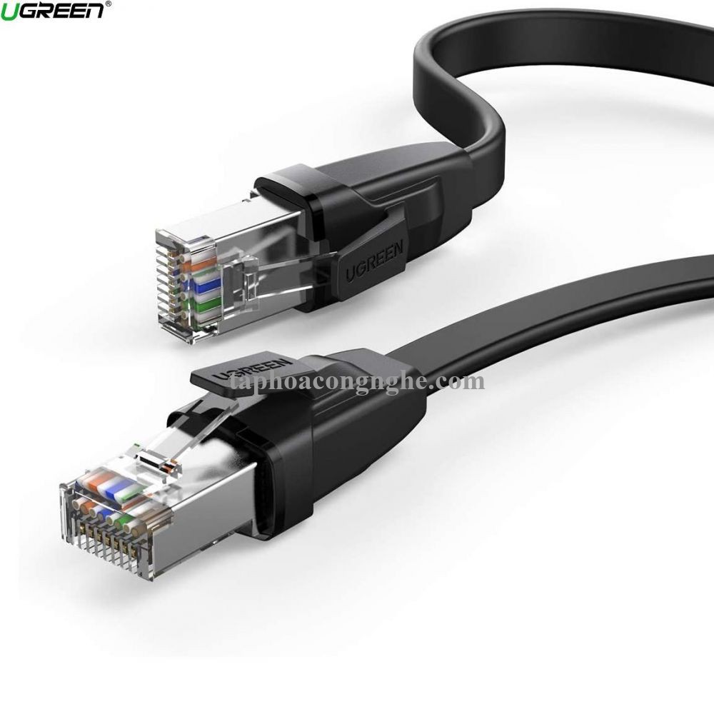 Ugreen 10983 5M CAT8 U-FTP 2000Mhz 30AWG cáp mạng màu đen NW134 30010983